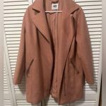 Old Navy 🔥  Women's Coral Pea Coat Size Large Photo 0