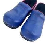Sanita Professional San Flex Closed Back Clogs in Blue/Pink Blue Size 9 Photo 2