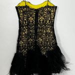 BCBGMAXAZRIA BCBGMAXAzARIA Runway Feather “Hotti” Dress Photo 4