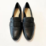 Nine West Huff Black Leather Loafers Women’s Size 7.5 Classic Capsule Wardrobe Photo 10
