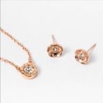 Coach  Open Circle Necklace and Stud Earring Set Photo 4
