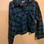 Ci Sono NWT  plaid button down L Photo 3