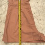 Women’s wide shoulders pink jumper suits with belt size XL Photo 5