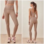 Reformation ๐๐ Ecomove High Rise Legging ~ Clay XL NWT Photo 2