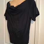 Lane Bryant Black Short Sleeve Top Sz 18/20 Photo 2
