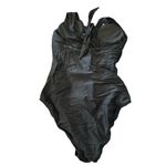 SUUKSESS Women Sexy Tummy Control One Piece Swimsuits Halter Push Up Black Photo 2