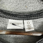 Chico's top womens 0 black heathered star studded casual layers weekends XS Photo 1