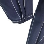 Banana Republic  Pin Striped Ruffle Accent Dress Navy Size XS Photo 6