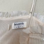 House Of CB  'Solana' Ivory Sequin Pleat Maxi Dress white NWOT size Small Photo 5