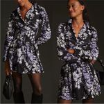 Anthropologie  Floral Corset Shirt Dress Photo 2