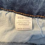 Wear Jeans Distressed Heart Valentines Jeans Plus 2XL Blue Size 18 Photo 5