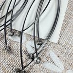 ZARA  Black and Silver Cascade Earrings Photo 4