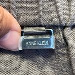 Anne Klein Women's  Brown Linen Blend Pockets Cuffed Pants Size XL EUC #0418 Photo 5