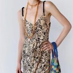 ZARA sleeveless printed rustic short romper Photo 0