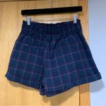 American Eagle  Outfitters High-Waisted Plaid Shorts - Size 8 Photo 1