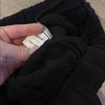 Boutique NWT Black Flared gauzy cotton Pants medium Photo 3