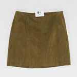 Free People NWT Vegan Suede Mini Skirt Photo 0