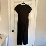 Urban Outfitters  Black Button-Front Jumpsuit Photo 4