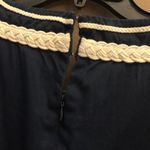 Vineyard Vines Nautical Rope Appliqué Tunic Dress Navy Blue 0 Photo 5