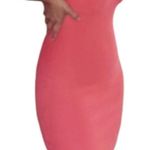 House of Harlow NEW  1960 Sculpt Knit Criss Cross Dress - Watermelon Photo 7