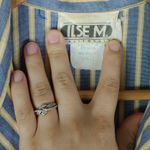 Vintage 70's 80's Striped Colorblock Shirt Dress Size 12 Photo 3