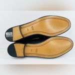 Gucci Jordaan Horsebit Web Sylvie Black Leather Moccasin Women Loafers EU 41.5 Photo 7