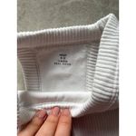 Aerie  Top Womens Medium White Bra Ribbed Yoga Workout‎ Active Gym Sporty Beachy Photo 4