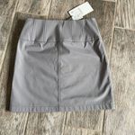 ZARA  mini skirt, gray Water repellent Women’s size XS NWT Photo 4