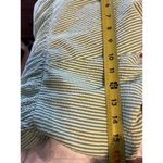 J.Crew  Sz 6 Seersucker Stripped Green Open Tie Back Tank Maxi Dress Preppy Photo 8