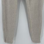 Athleta  Delancey Skyline Tight Braiden Cream‎ Textured Pull On Pants Size Large Photo 5