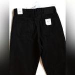 Calvin Klein  Black High Rise Straight Jeans 27 Long NWT Photo 6