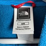 The North Face Polartec Classic Fleece 1/4 Zip Pullover Teal Sweater Womens Medium Photo 6