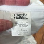 Charlie Holiday  Womens Striped Strapless Bikini Top Swimsuit Size S NWOT Photo 2