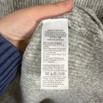 J.Crew  Women’s Ribbed Boyfriend Crewneck Sweater Extra Soft Yarn Grey S Photo 7
