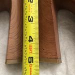 Wild Diva Open Toe High Block Heels Slip On Mules Black 5.5 Photo 7