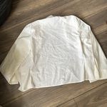 None Vintage white button down with floral embroidery size 46 Photo 10