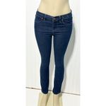 Madewell Women's Mid-Rise Skinny Skinny Jeans Blue Dark Wash Skinny Leg Size 27 Photo 14