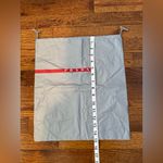 Prada  Drawstring‎ Silver PVC Dustbag Photo 4