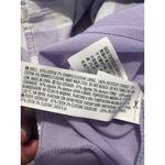 English Factory  Tuckernuck Gingham Puff Sleeve Tiered Midi Dress Purple White XS Photo 7