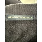 Brandy Melville California Sweatshirt Women's Pocket Bear John Galt Navy Blue Xl Photo 3