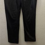 Abercrombie & Fitch 🆕 Black High Rise 90s Straight Vegan Faux Leather Pant 26🆕 Photo 9