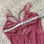 Avidlove  Lace Corset Lingerie Bustier Top Pink (Medium) Photo 4