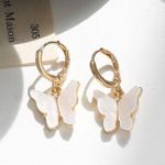 Princess Polly Butterfly Huggie Earrings Photo 0