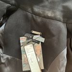 Alice + Olivia Breann Long Fitted Blazer with Piping, Black Size 4, New w/Tag Retail $550 Photo 12