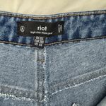 Missguided Misguided riot Women's Distressed Blue Jeans Size 6.                #20 Photo 7