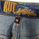 Kut From The Kloth dark Denim skirt mid thigh length women’s size 10 Photo 3