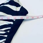 Carmen Marc Valvo Zebra Luxe Black Maillot Gorgeous Animal Swimsuit Size 10 Photo 7