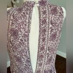 Addie Tunic Purple Floral size M Photo 2