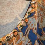 Ruby Rd Floral Vintage Abstract Pattern  Fitted Flowy Dress Shirt Blouse Photo 3