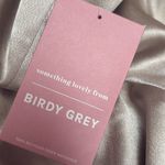 Birdy Grey  Monica Halter Satin Dress Neutral Champagne Photo 10